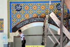 Kaligrafi Masjid PT SSD SATU SEMBILAN DUA Berau Kaltim