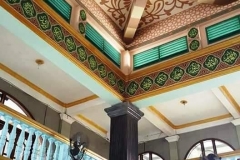 kaligrafi-kubah-masjid-dan-lukisan-awan-kubah-masjid-2