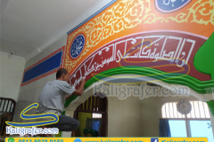 Kaligrafi Masjid Al Barokah Ciomas Bogor